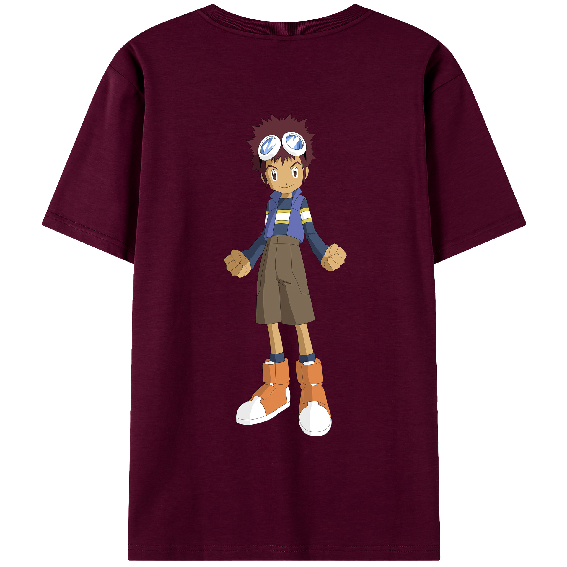 （画像用） Digimon デジタルモンスター/デジモン レディース半袖Tシャツ(バックプリント)